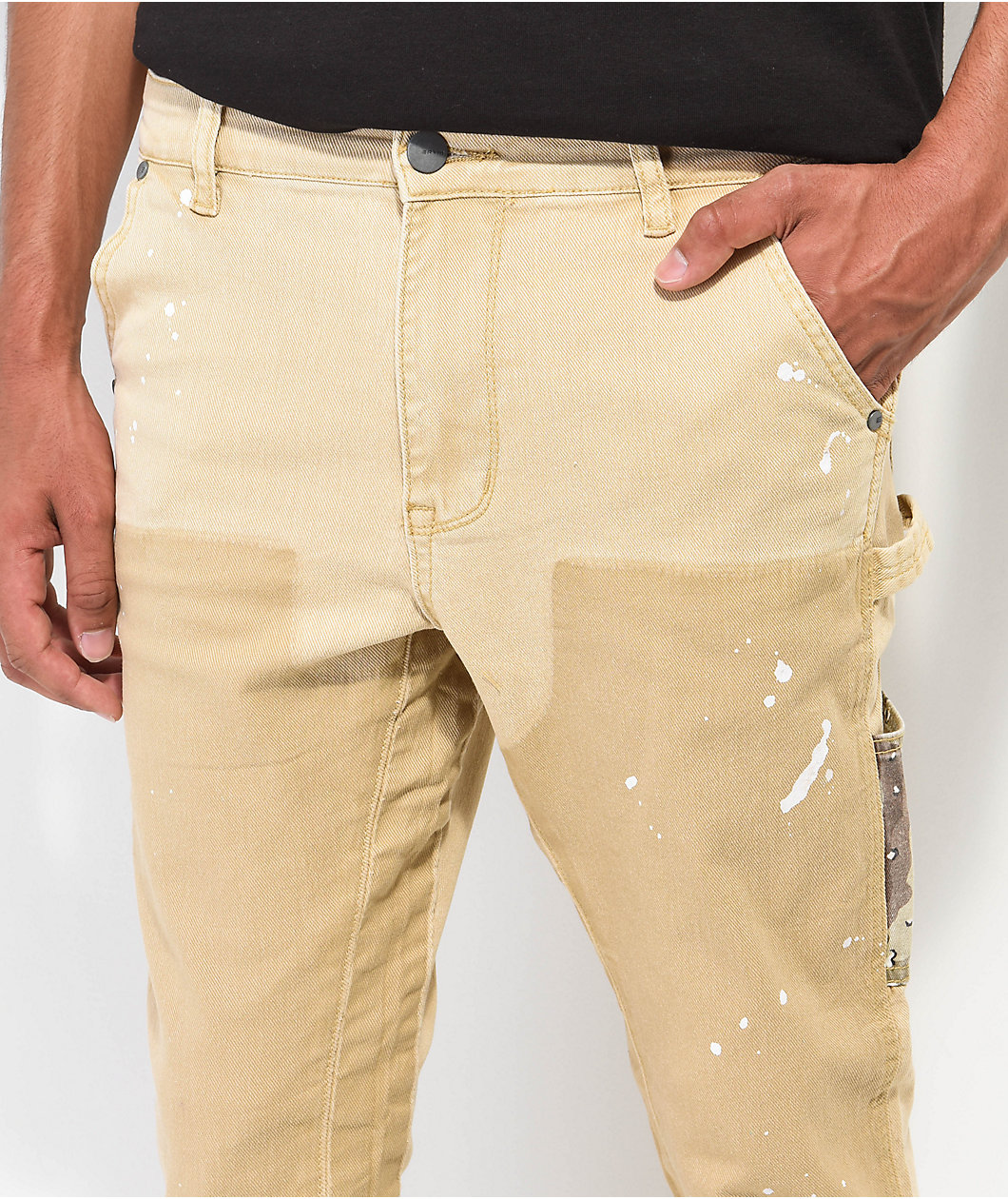 Latest Clearance EPTM Camo Pocket Khaki Flare Pants States